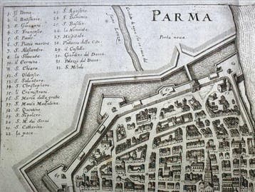 Italië - Emilia-Romagna, Parma; Matthäus Merian und Magnus, Nieuw
