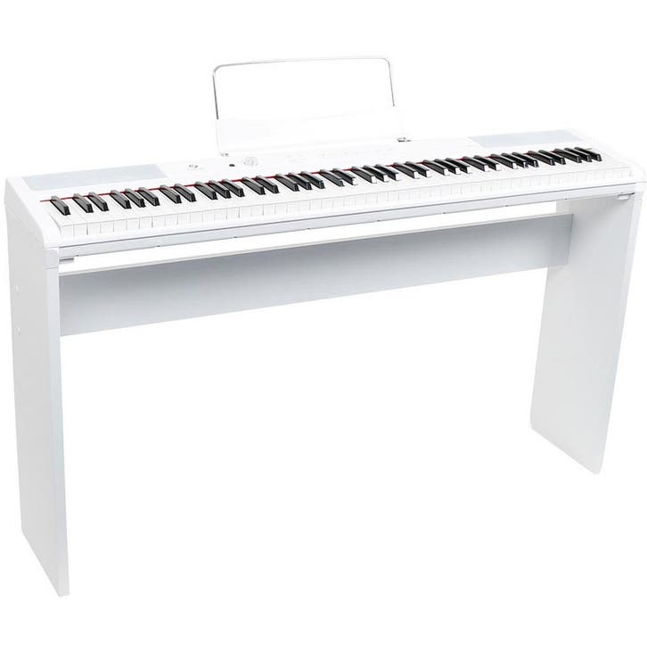 Fazley FSP-200-W digitale piano wit + onderstel wit, Muziek en Instrumenten, Piano's, Verzenden