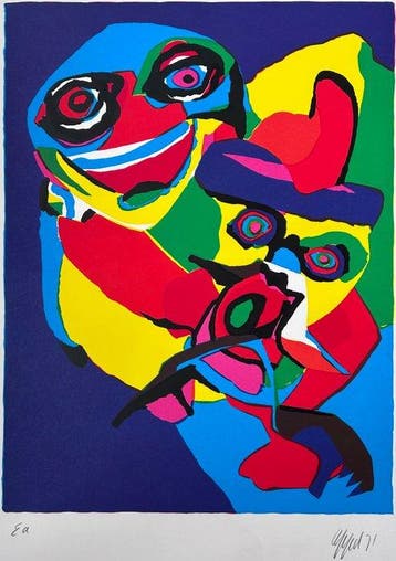 Karel Appel (1921-2006) - Mother and Child