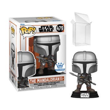 Funko POP! Star Wars The Mandalorian with Beskar Staff  479, Verzenden, Nieuw