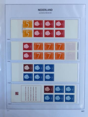 Nederland 1964-2000 Postzegelboekjes in DAVO album, Ophalen of Verzenden, Postfris