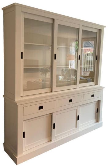 Buffetkast wit Gouda 200cm, Huis en Inrichting, Ophalen of Verzenden, Nieuw