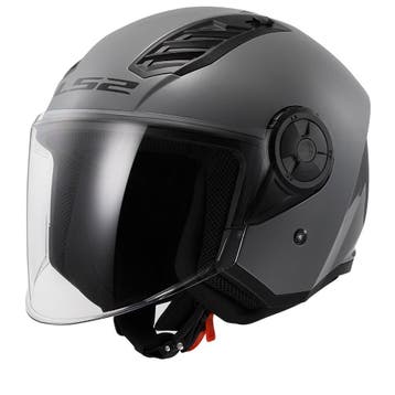 LS2 OF616 Airflow II Solid Nardo Grijs 06 Jethelm, Jethelm, XXL, Nieuw met kaartje, Overige merken