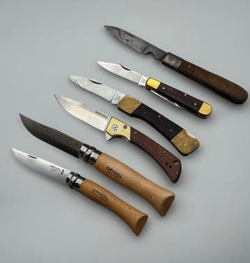 Themacollectie - Vintage zakmespartij (6) – Opinel,