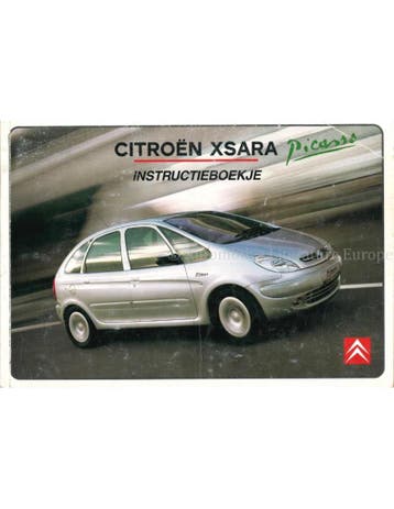 2002 CITROEN XSARA PICASSO INSTRUCTIEBOEKJE NEDERLANDS, Auto diversen, Handleidingen en Instructieboekjes