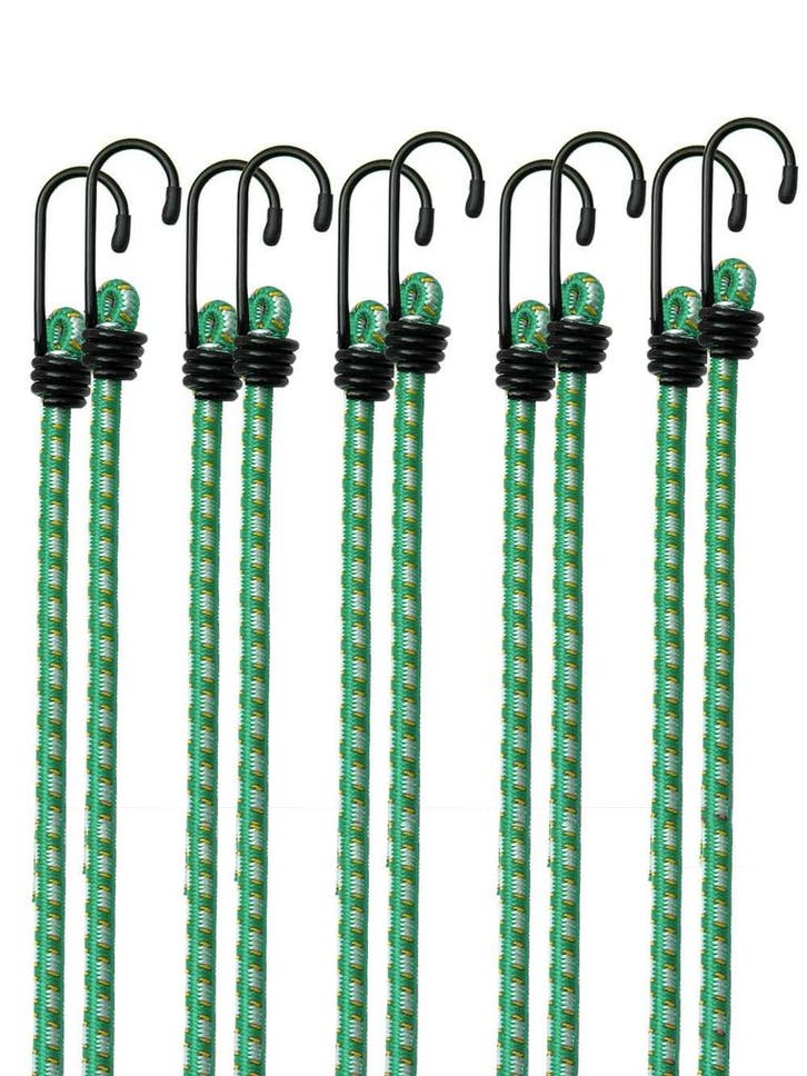 Bagagespin Met Haken 10 stuks Elastiek/Metaal 61cm, Auto diversen, Auto-accessoires, Nieuw, Verzenden