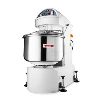 Spiraalkneder - 100 L - 64 Kg Deeg - 2 Snelheden - 400V, 4 liter of meer, Verzenden, Nieuw, 3 snelheden of meer