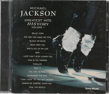 cd - Michael Jackson - Greatest Hits - HIStory Volume I, Verzenden, Zo goed als nieuw
