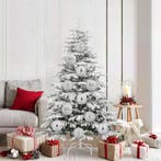 vidaXL Kerstbal set XL 9 pcs Zilver Kunststof, Diversen, Kerst, Verzenden, Nieuw