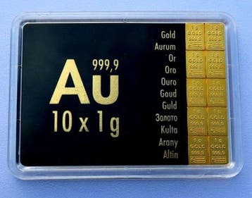 10 gram - Goud .999 - Valcambi, Switzerland