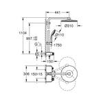 Regendoucheset Grohe Euphoria SmartControl System 31 cm met, Ophalen of Verzenden, Nieuw