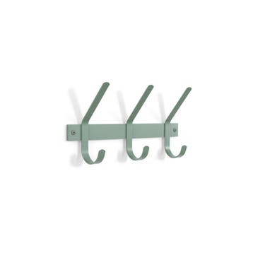 Spinder Design Dexter 3 wandkapstok - dusty  green, Verzenden, Nieuw