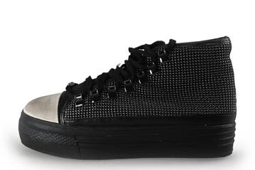 La Strada Hoge sneakers in maat 38 Zwart, Verzenden, Zwart, Gedragen, Sneakers of Gympen
