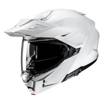 HJC i80 Solid Wit Adventure Motorhelm, Motoren, Nieuw met kaartje, HJC, XXL, Heren