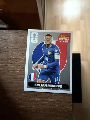 2026 Panini FIFA WM 2026 Kylian Mbappé Extra Sticker - 1, Nieuw