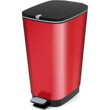 KIS Chic Bin Style Pedaalemmer - L - 50 l - Rood, Verzenden, Nieuw