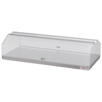 Diverso By Diamond Buffetvitrine | RVS | 1 Niveau | 800x355x, Ophalen of Verzenden