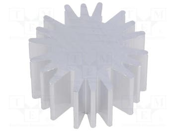 LED heatsink - Koellichaam - 6.3K/W - 20mm - Aluminium, Ophalen of Verzenden, Nieuw