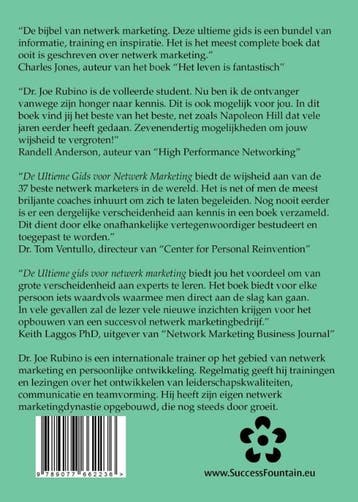 De ultieme gids voor netwerk marketing 9789077662236, Verzenden, Zo goed als nieuw, Joe Rubino