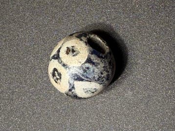 Keltisch Glas Prachtig, Uitstekend, Bead with Eyes met een, Sieraden, Tassen en Uiterlijk