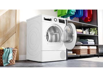 Bosch Wqg245dcfg Warmtepompdroger 9kg, Witgoed en Apparatuur, Verzenden, Zo goed als nieuw