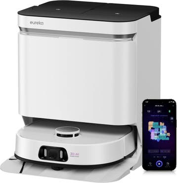 AI Robotstofzuiger Eureka J15 Pro Ultra - 64% goedkoper, Ophalen of Verzenden, Zo goed als nieuw, Robotstofzuiger, 2000 watt of meer