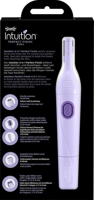 Wilkinson sword Intuition Perfect Finish 4-in-1 Multi-Zone, Ophalen of Verzenden, Zo goed als nieuw