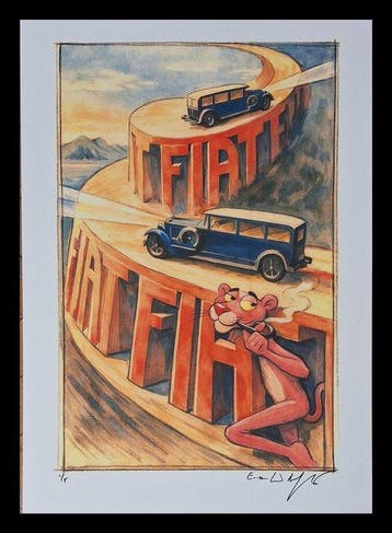 Emma Wildfang - Pink Panther - Remixed Icons-after Fiat, Nieuw in verpakking