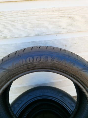 215/55/18 95T Goodyear demo banden, Auto-onderdelen, Banden en Velgen, Ophalen, 18 inch, 215 mm, Nieuw