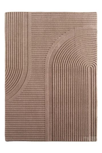 Wasbaar Vloerkleed | Pompei | Grafisch | Beige | 120x170 cm, Verzenden, Nieuw