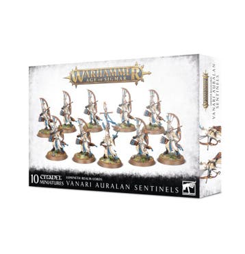 Lumineth Realm-Lords Vanari Auralan Sentinels (Warhammer Age, Hobby en Vrije tijd, Ophalen of Verzenden, Nieuw