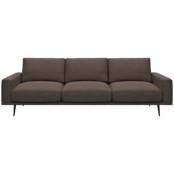 BoConcept Sofa Carlton Bruin - 3-Zitsbank - Showroommodel -, Huis en Inrichting, Gebruikt, Driepersoons, Ophalen of Verzenden