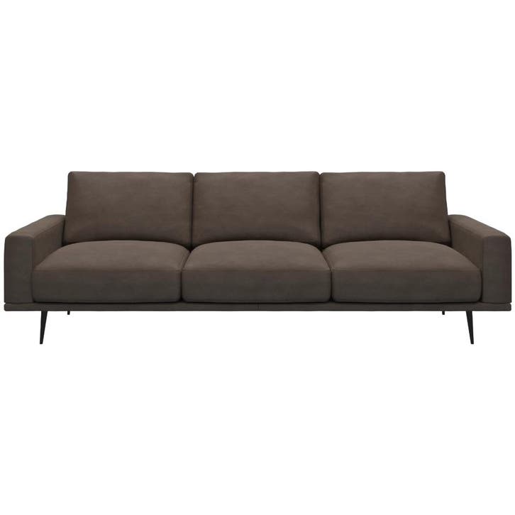 BoConcept Sofa Carlton Bruin - 3-Zitsbank - Showroommodel -, Huis en Inrichting, Banken | Bankstellen, 200 tot 250 cm, 75 tot 100 cm