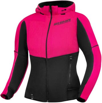 SHIMA Daybreaker Dames Roze Zwart Motor Zip Hoodie, Motoren, Nieuw met kaartje, Jas | textiel, Verzenden, SHIMA