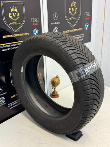 1stuk 185/55R15 inch All-Seasons band Michelin Crossclimate, Gebruikt, 15 inch, 185 mm, All Season