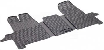 Rubber automatten Ford Tourneo Custom | 2012-2018, Auto-onderdelen, Interieur en Bekleding, Verzenden, Nieuw, Ford