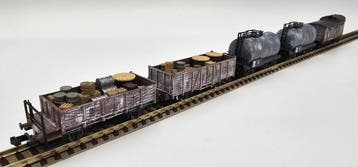 Roco, Arnold, Fleischmann N - Modeltrein goederenwagon (5) -, Nieuw