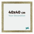 Fotolijst 40x40 cm - Goud Antiek - MDF - Mura, Verzenden, Nieuw