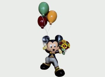 Mickey Mouse - 1 Disney Mickey Mouse on Balloon Hanging 80cm, Nieuw