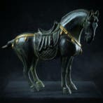 Beeld, Tang-Dynasty Stijl Paard 33.5 cm / 4 kg (Zonder, Antiek en Kunst