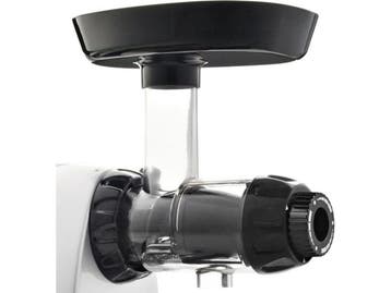 Omega J8227S - Horizontale Slowjuicer - 80 RPM - Zilver, Verzenden, Zo goed als nieuw