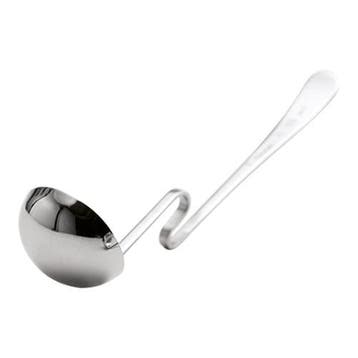 Sauslepel | Gebogen RVS | Ø47x170mm EMGA, Verzenden, Nieuw in verpakking