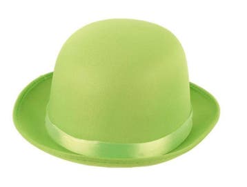 Bolhoed satijn groen, Kleding | Dames, Ophalen of Verzenden, Nieuw