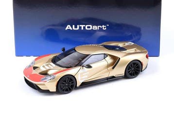 Autoart 1:18 - Modelauto - AUTOart 1/18 - FORD GT Heritage, Nieuw