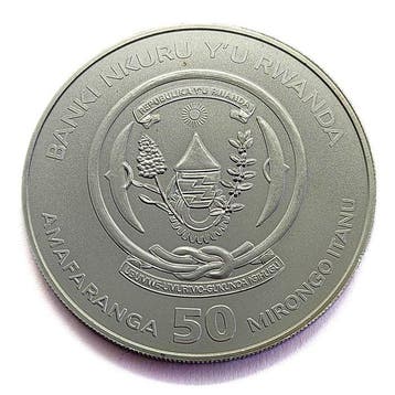 Rwanda. 50 Mirong 2017 - Nautical Ounce