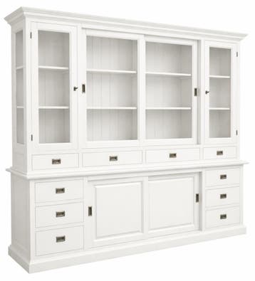 Buffetkast wit Vleuten 225cm, Ophalen of Verzenden, Nieuw