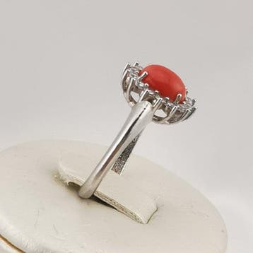 Koraal - Argento 925 - Ring