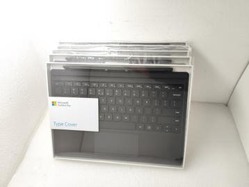 Type Cover voor Microsoft Surface Pro 4/5/6/7 + Go 1 en 2, Qwerty, Nieuw, Draadloos, Opvouwbaar