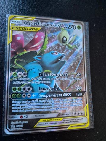 Pokémon - 1 Card - Celebi, Venusaur SM167 Promo card - Sun &, Nieuw