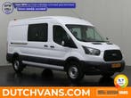 Ford Transit 2.0TDCI Dubbele-cabine 2018 L3 H2 Diesel, Auto's, Euro 6, Wit, Nieuw, Ford